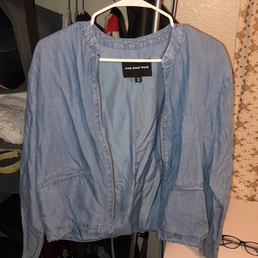 Long Sleeve Jean Shirt